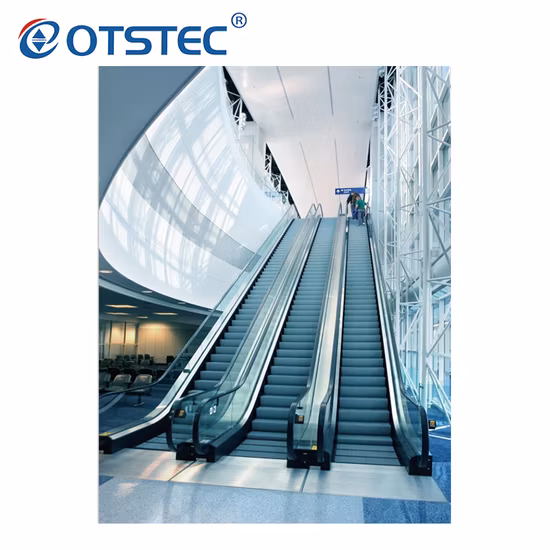 35 Grad 0,5 m/S Vvvf Drive Outdoor- oder Indoor-U-Bahn-Rolltreppe für Malls